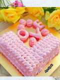Stroberi Cake (Base Cake_Bolu Susu)