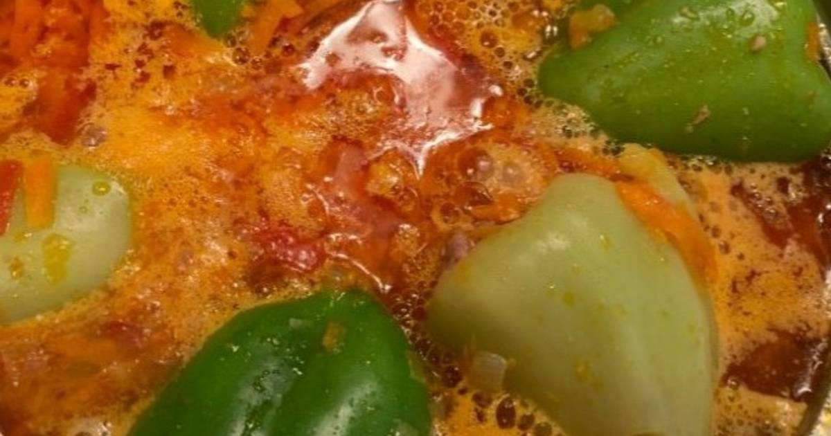 Перец фаршированный с мясом и рисом в кастрюле пошаговый