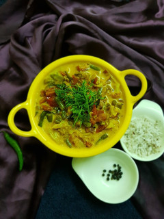 A picture of Malabar vegy stew.