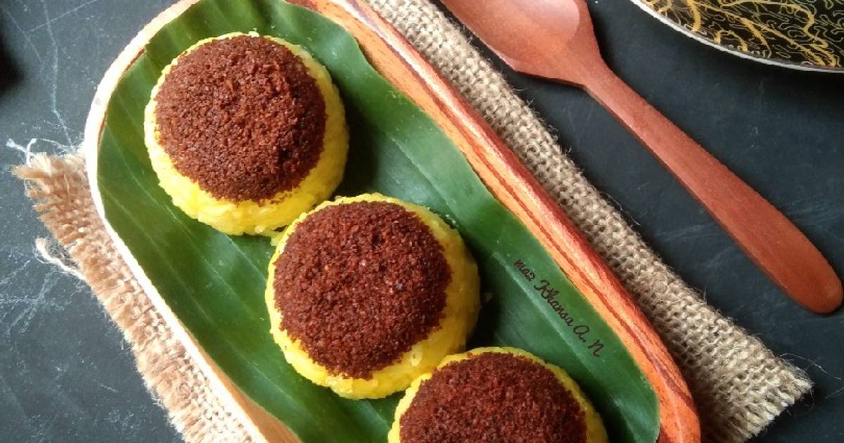 Resep Ketan Kuning Serundeng Oleh Ma2 Khansa A N Cookpad