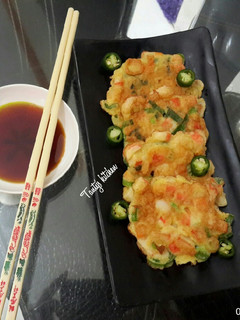 Foto resep Crab stick jeon (korean pancake)