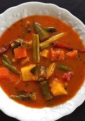 A picture of Sindhi Curry.
