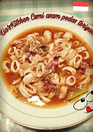 Foto resep Cumi asam pedas teriyaki