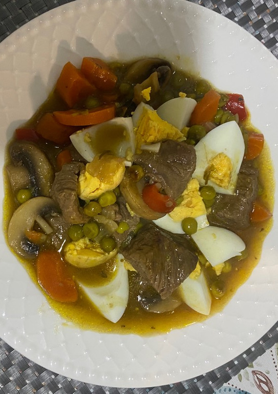 Una foto de Ternera en salsa