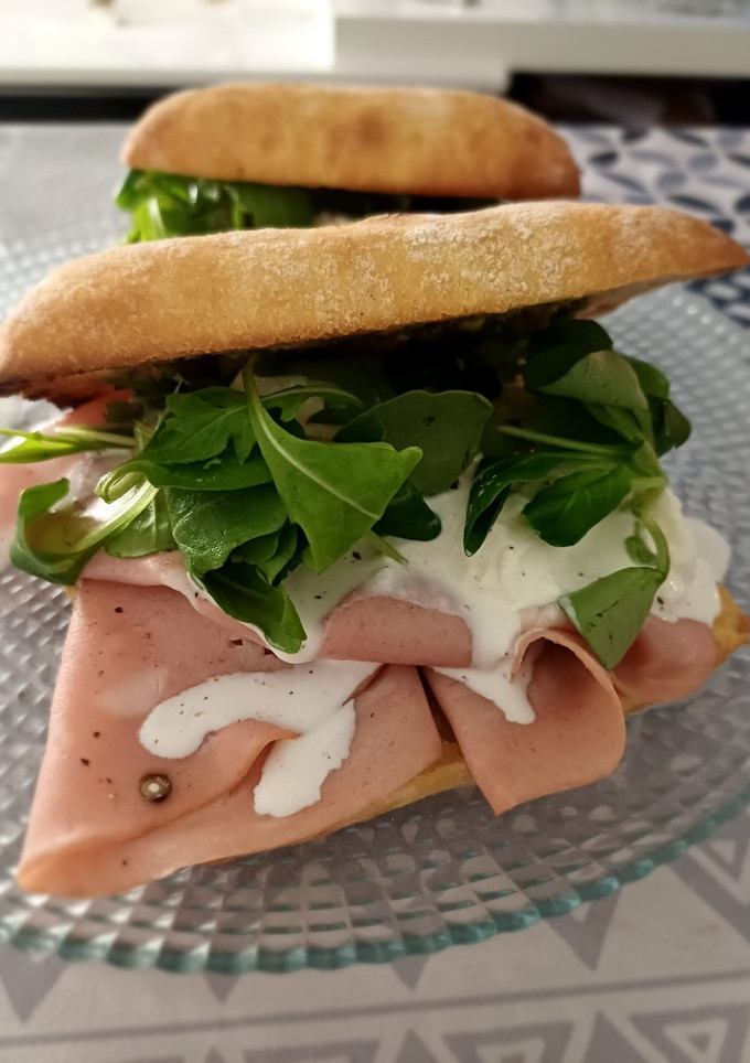 Una foto de Mollete italiano