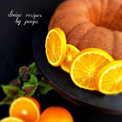 A picture of Orange pound cake.