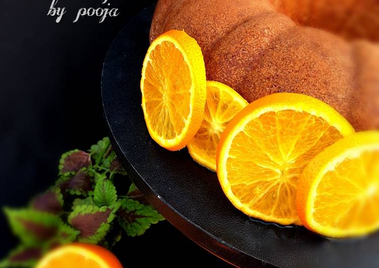 Recipe of Favorite Orange pound cake