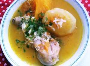 Una foto de Cazuela de pollo para dos