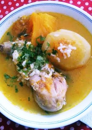 Una foto de Cazuela de pollo para dos
