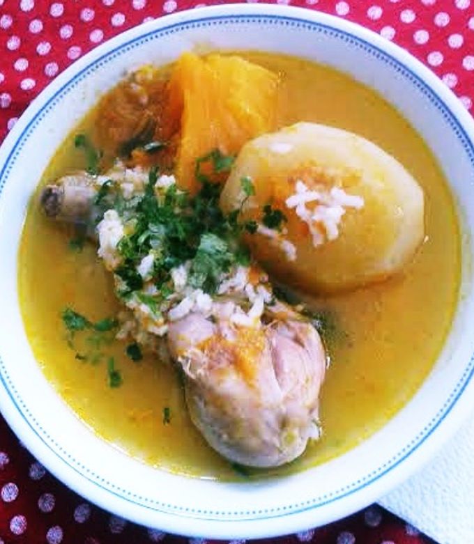 Una foto de Cazuela de pollo para dos