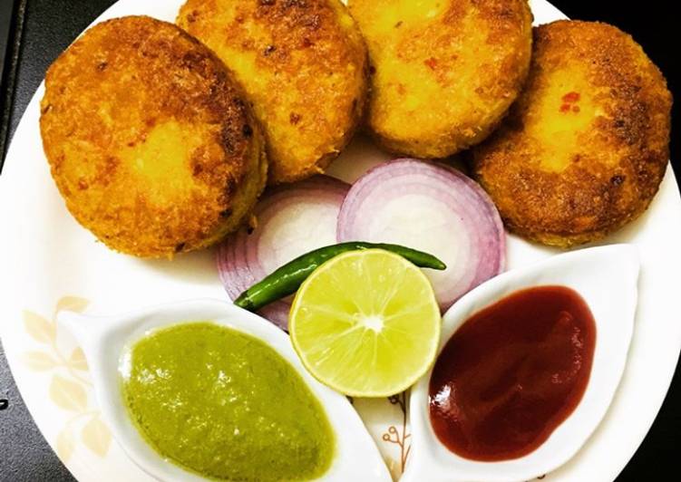 Easiest Way to Prepare Homemade Chicken &amp; Potato Cutlets