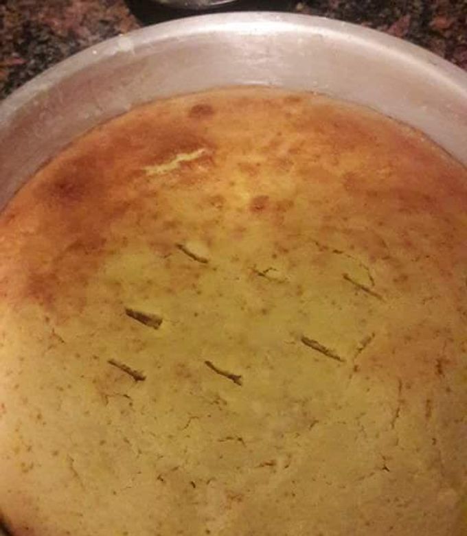Una foto de Pan de maíz y aceite salado con chía 🐰🐇 (vegan)