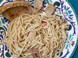 Pasta con tocineta