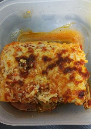Una foto de Berenjena al parmesano