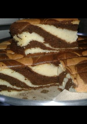 Foto resep Ogura marble cake