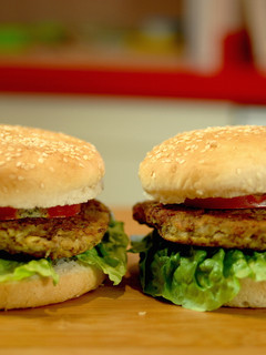 Una foto de Hamburguesas vegetales {FitKen}