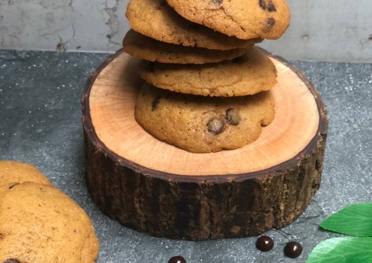 Bagaimana Membuat Choco lava soft cookies Anti Gagal