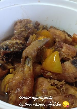 Foto resep Semur ayam jawa