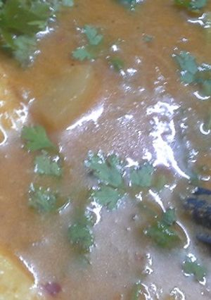 A picture of Paneer Aloo Gravy.