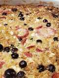 Strawberry and Blueberry baked oatmeal
