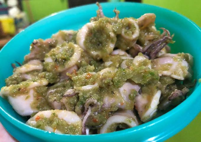 Resep Cumi Sambal Ijo Favorit Oleh Nany Tya Cookpad