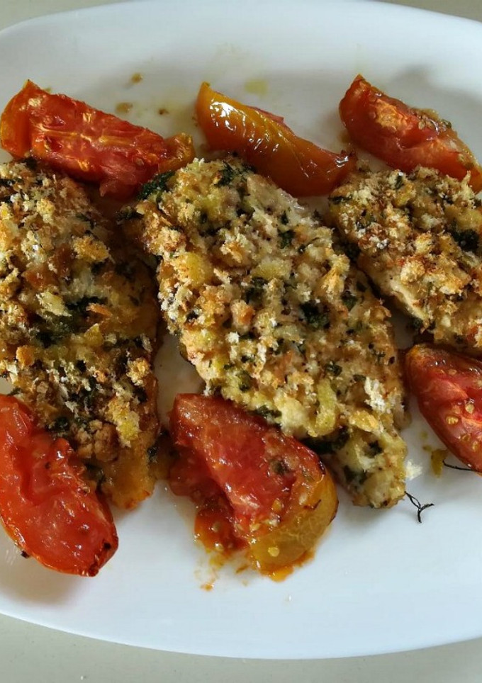 Una foto de Pechugas de pollo con yogur