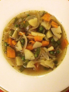 Una foto de Sopa de verduras