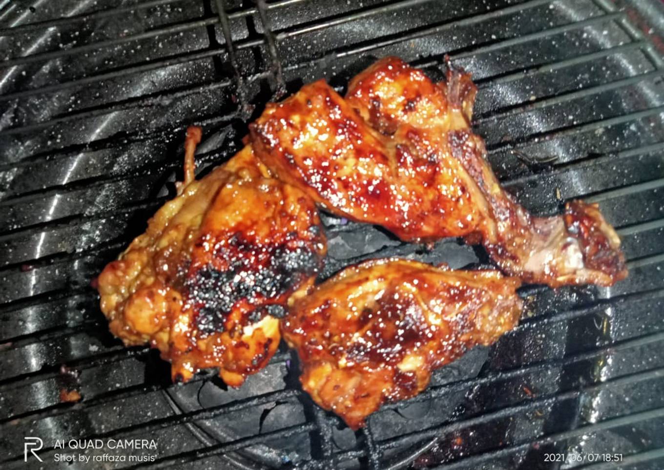 Ayam bakar bumbu marinasi