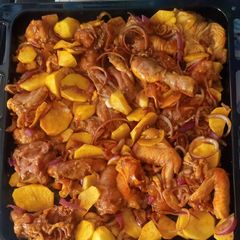A picture of Chicken platter.