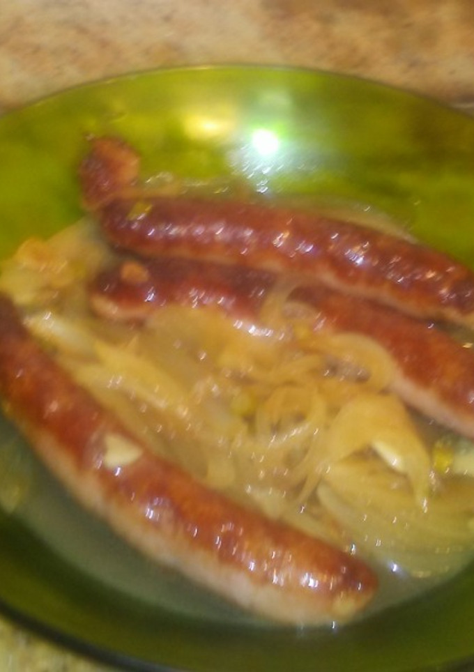 Una foto de Salchichas a la cerveza