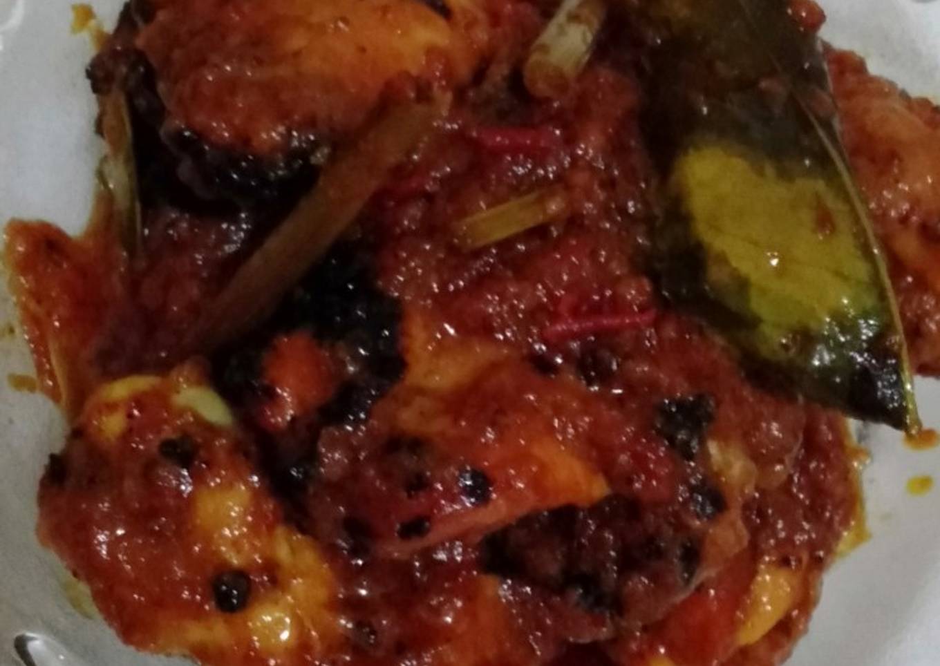 Ayam bakar bumbu rujak simple