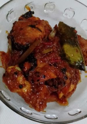 Foto resep Ayam bakar bumbu rujak simple