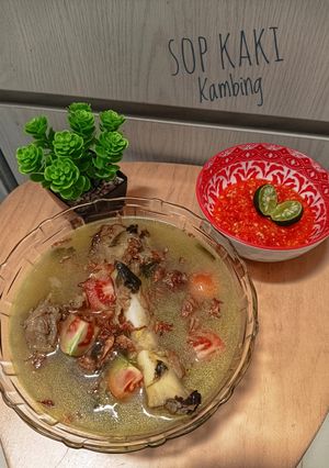 Foto resep Sop Kaki Kambing