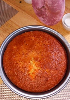 A picture of Orange cake.
