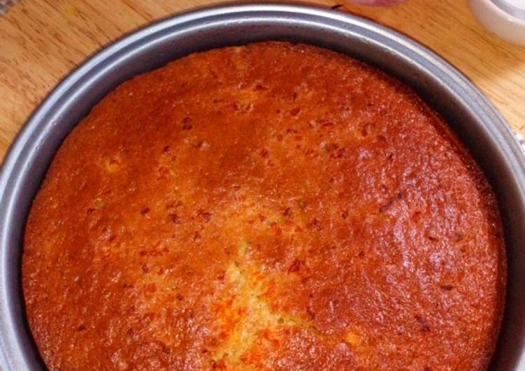 Step-by-Step Guide to Make Homemade Orange cake