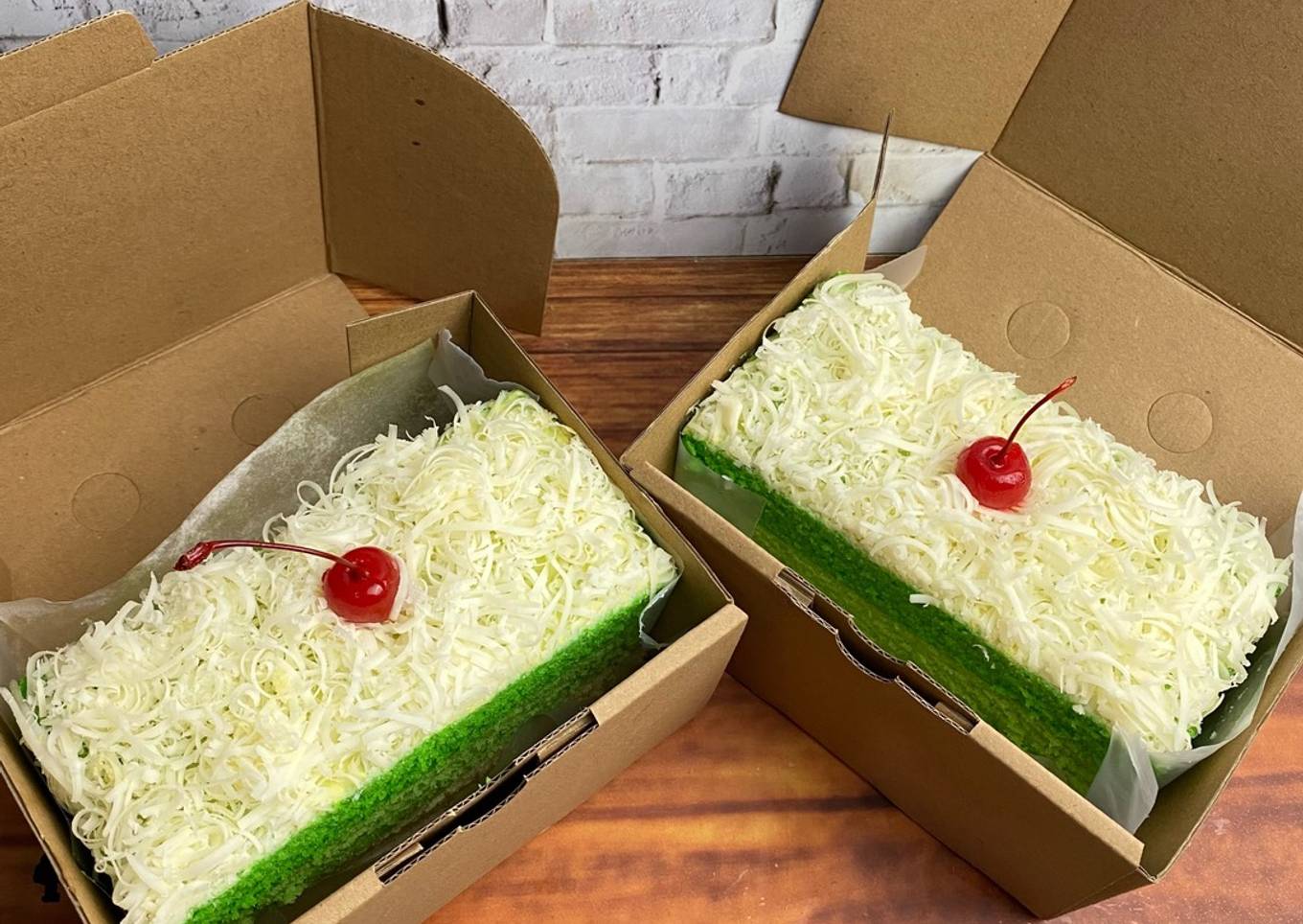 Bolu Lapis Pandan Keju