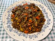 Une photo de veau carottes