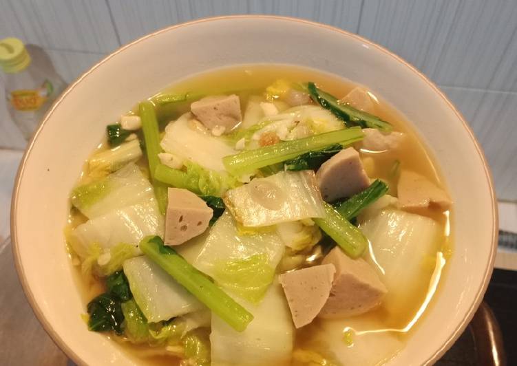 Bahan Sup Sawi Bakso | Cara Membuat Sup Sawi Bakso Yang Enak Dan Mudah