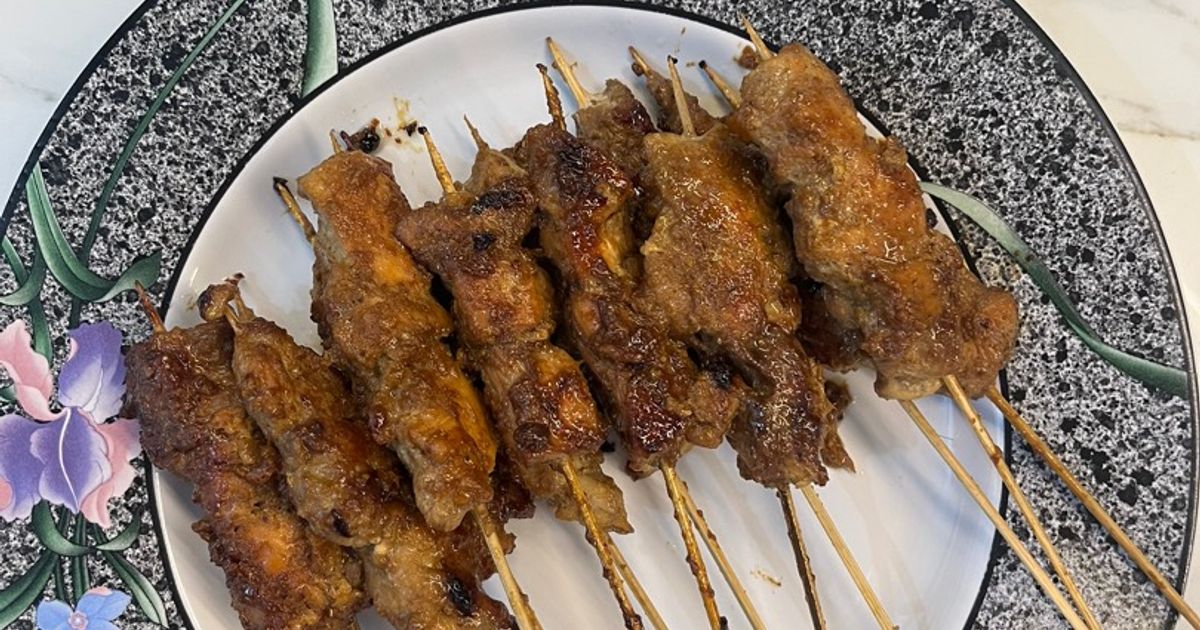Sate ayam homemade ✨