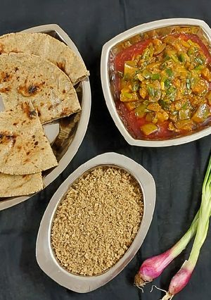 લીલી ડુંગળી રીંગણાં નું શાક (Lili Dungri Ringan Shak Recipe In Gujarati) રેસીપી મુખ્ય ફોટો