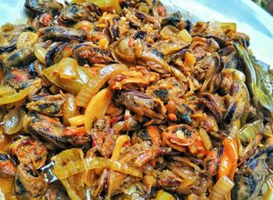 Foto resep Oseng Kerang Hijau Kupas