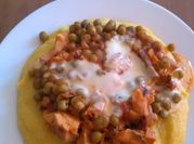 Una foto de polenta a la plancha
