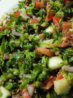 A picture of Peanut salad.