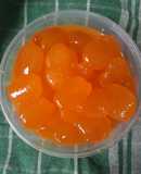 Manisan Kolang Kaling Orange (pakai sirup)