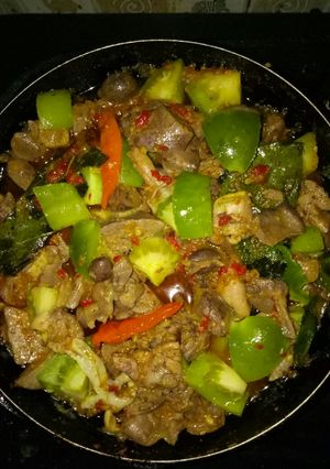 Foto resep Ati ampela gongso👍