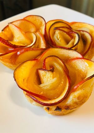 รูปของ Apple Rose Tarts 🍎