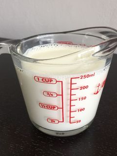 Una foto de Leche Evaporada Casera