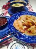 Dumplings With Noodles Soup