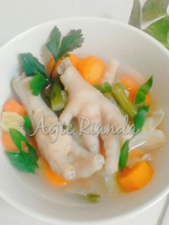 Foto resep Sup Ceker utk balita
