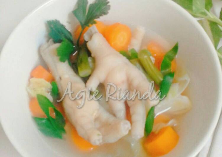 Sup Ceker utk balita